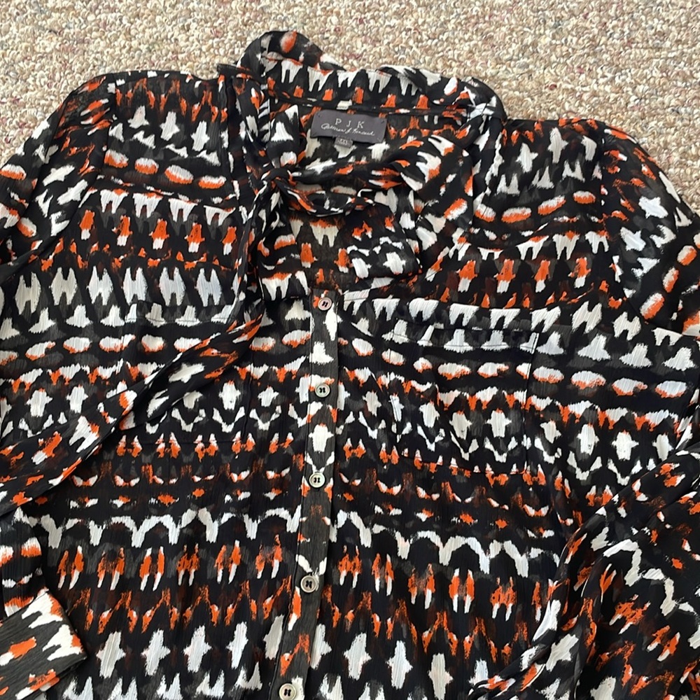 Sheer Button Down - image 2